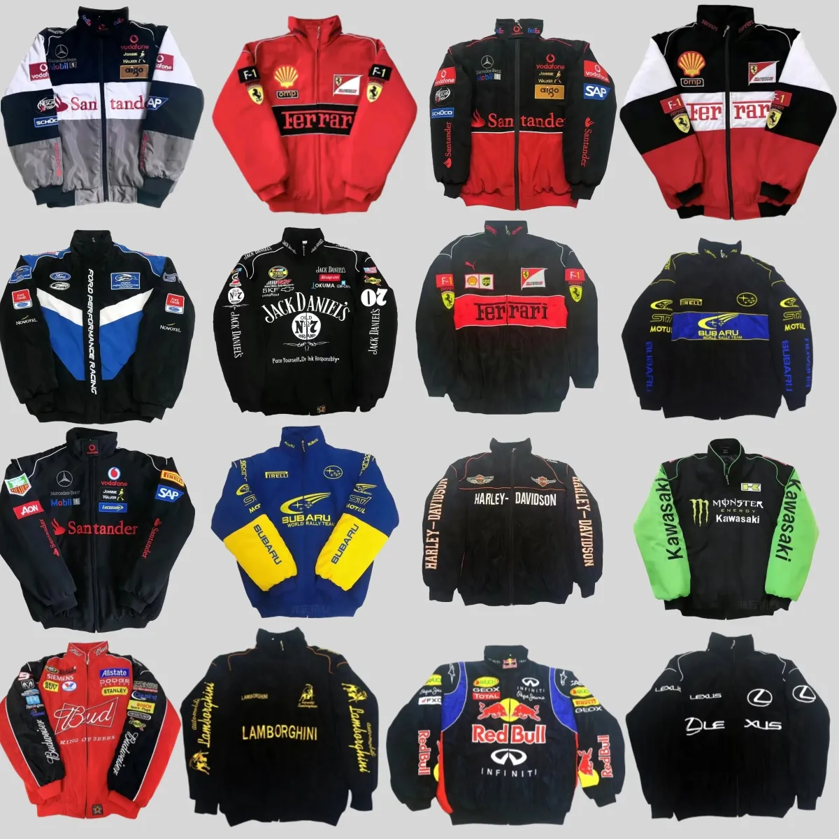 F1 Racing Nascar Jackets