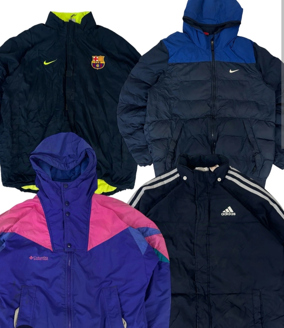 Nike Adidas Timberland  Mix jackets 35 pcs (Delivery in 4 days)