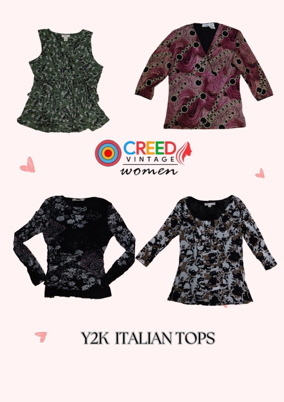 CR2866 Y2K Italian Tops - 10 Pcs