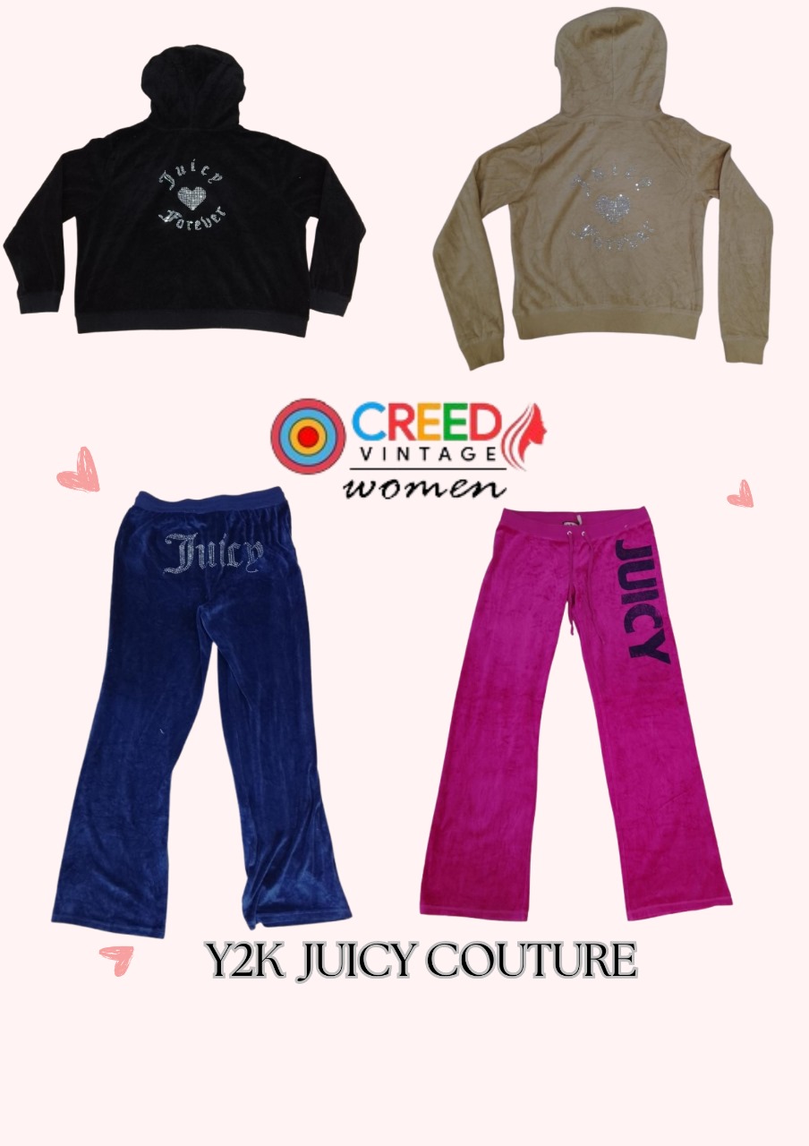 CR2867 Y2K Juicy hoodie & Trousers - 10 Pcs