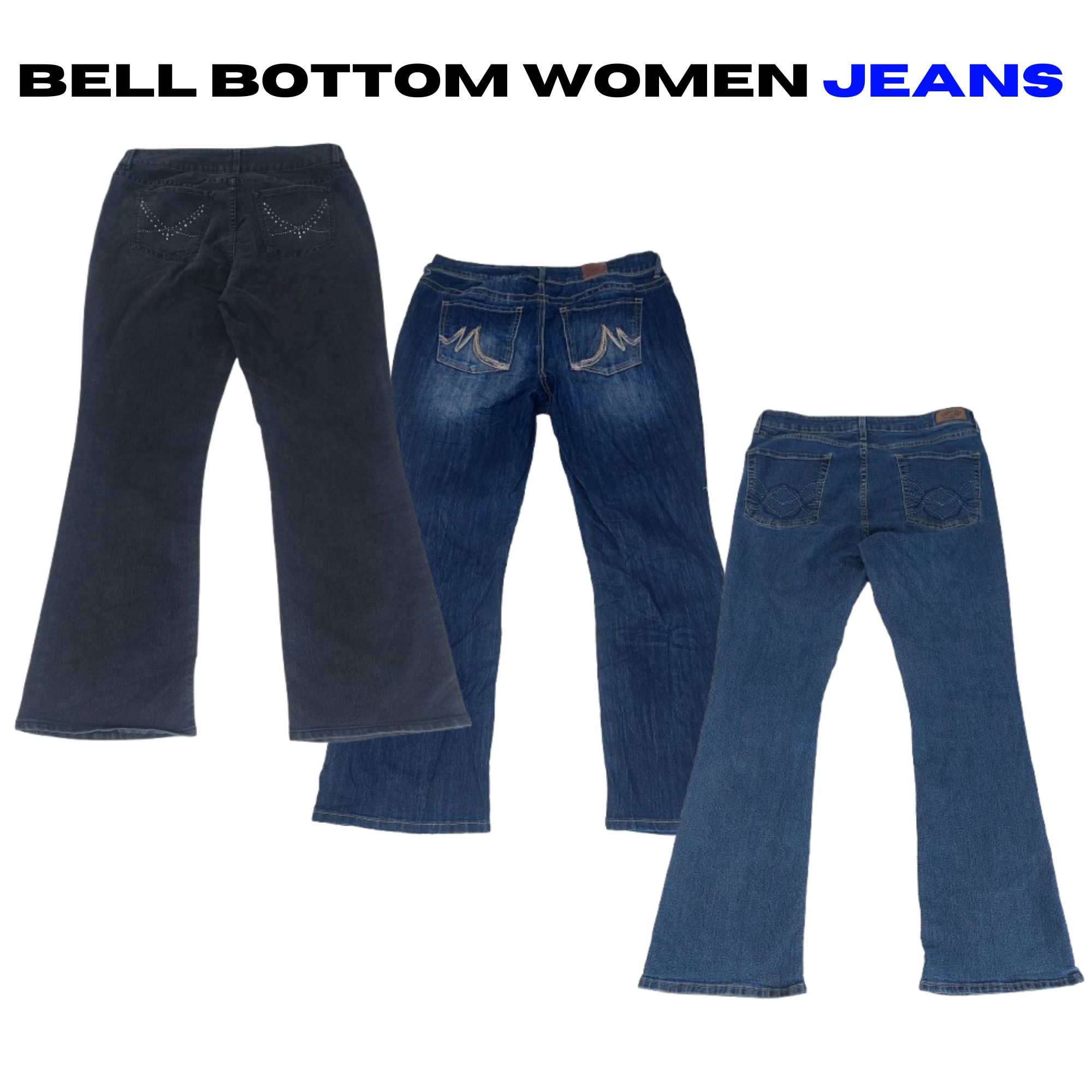 Women bell bottom Flare Jeans