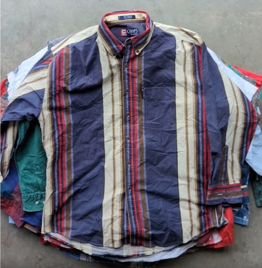 Camisas com Estampa Listrada dos Anos 90