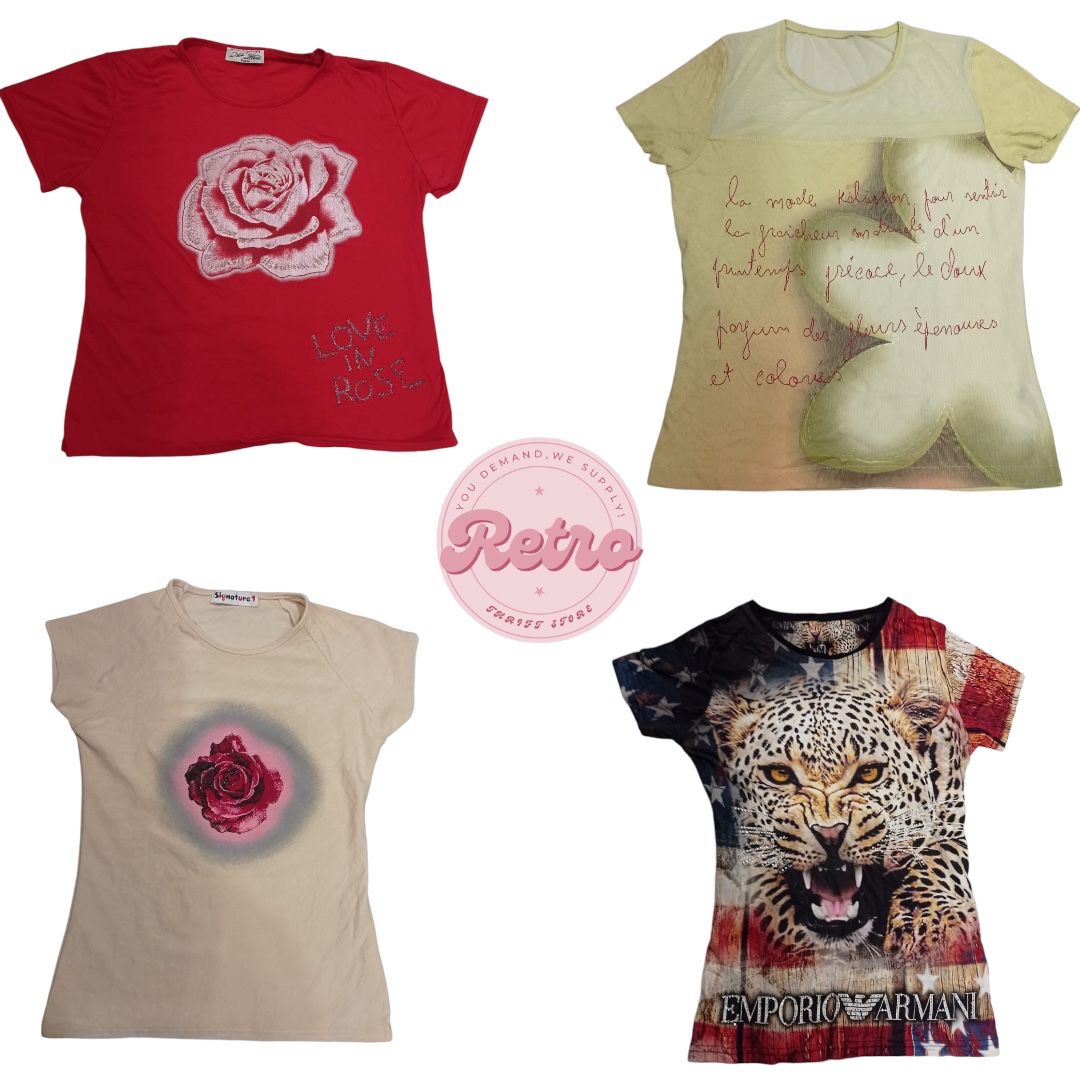 Euro Baby Girl T Shirt: 10 Pcs