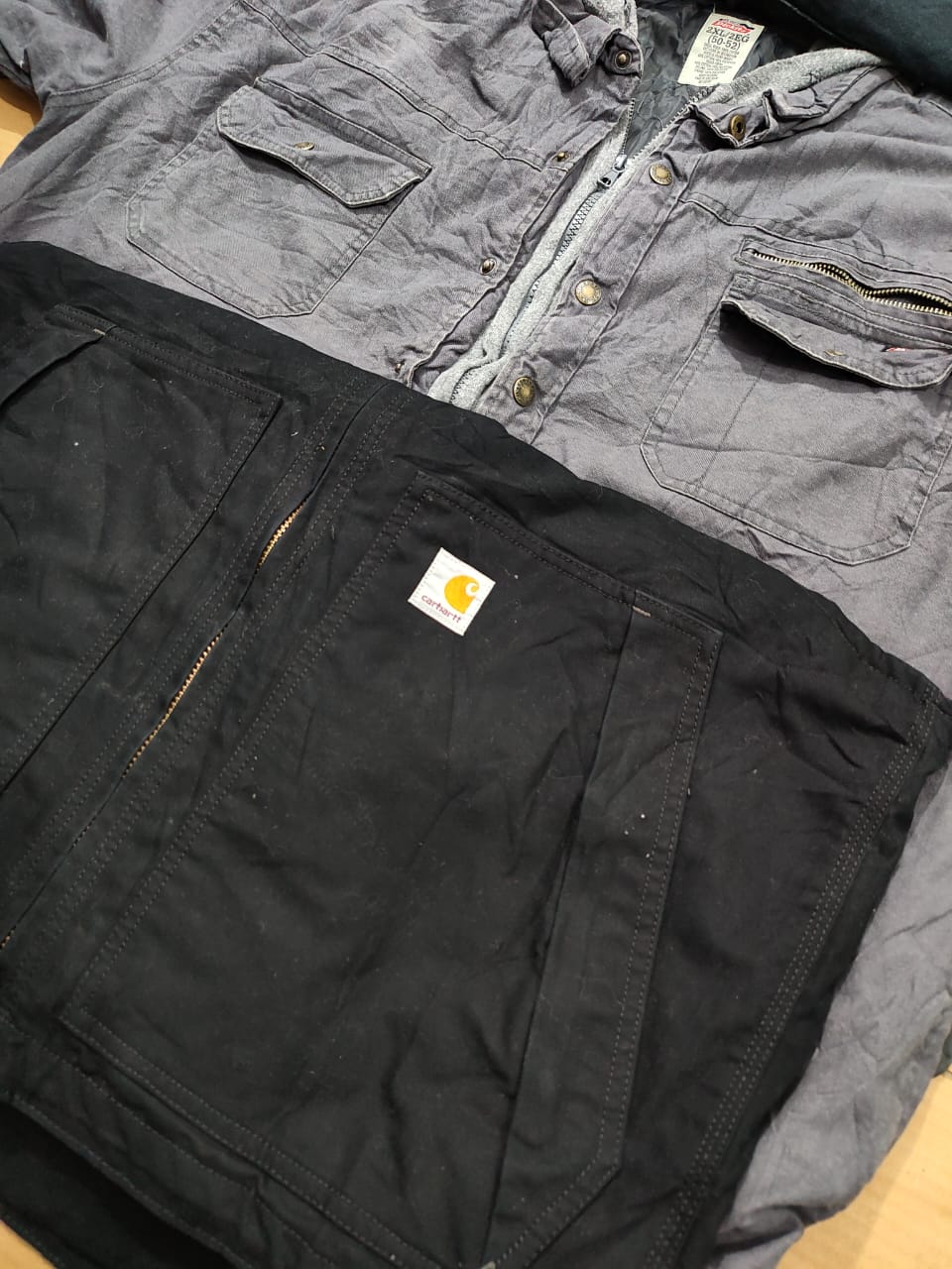 Jaquetas Carhartt e Dickies