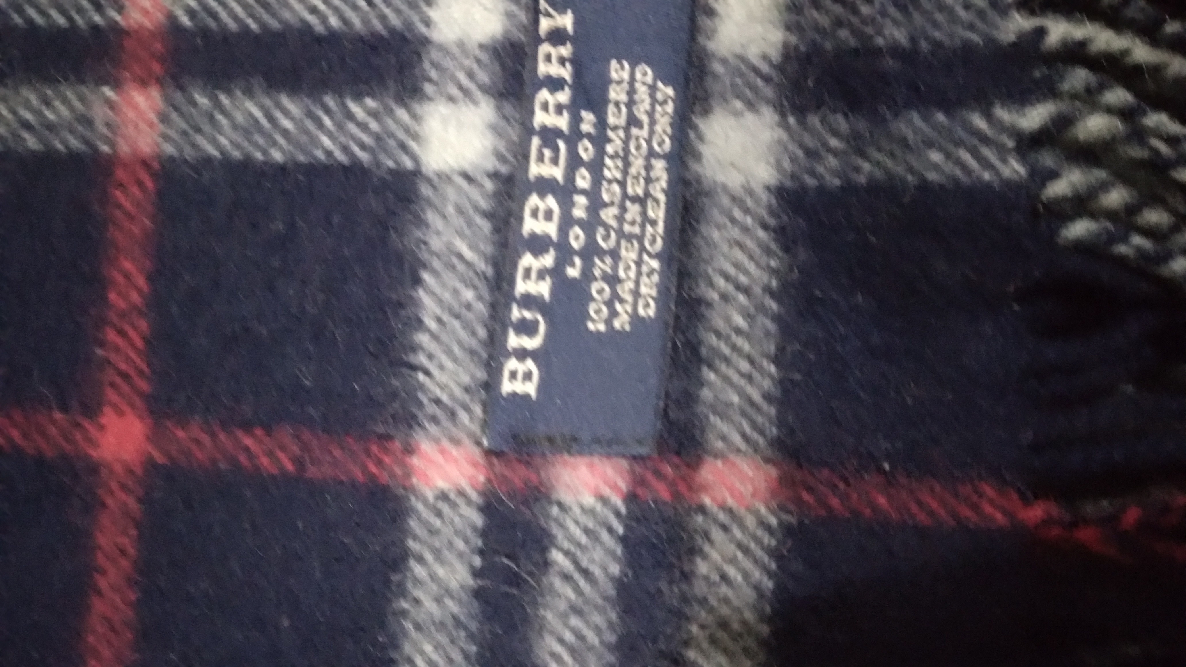 Burberry muffler