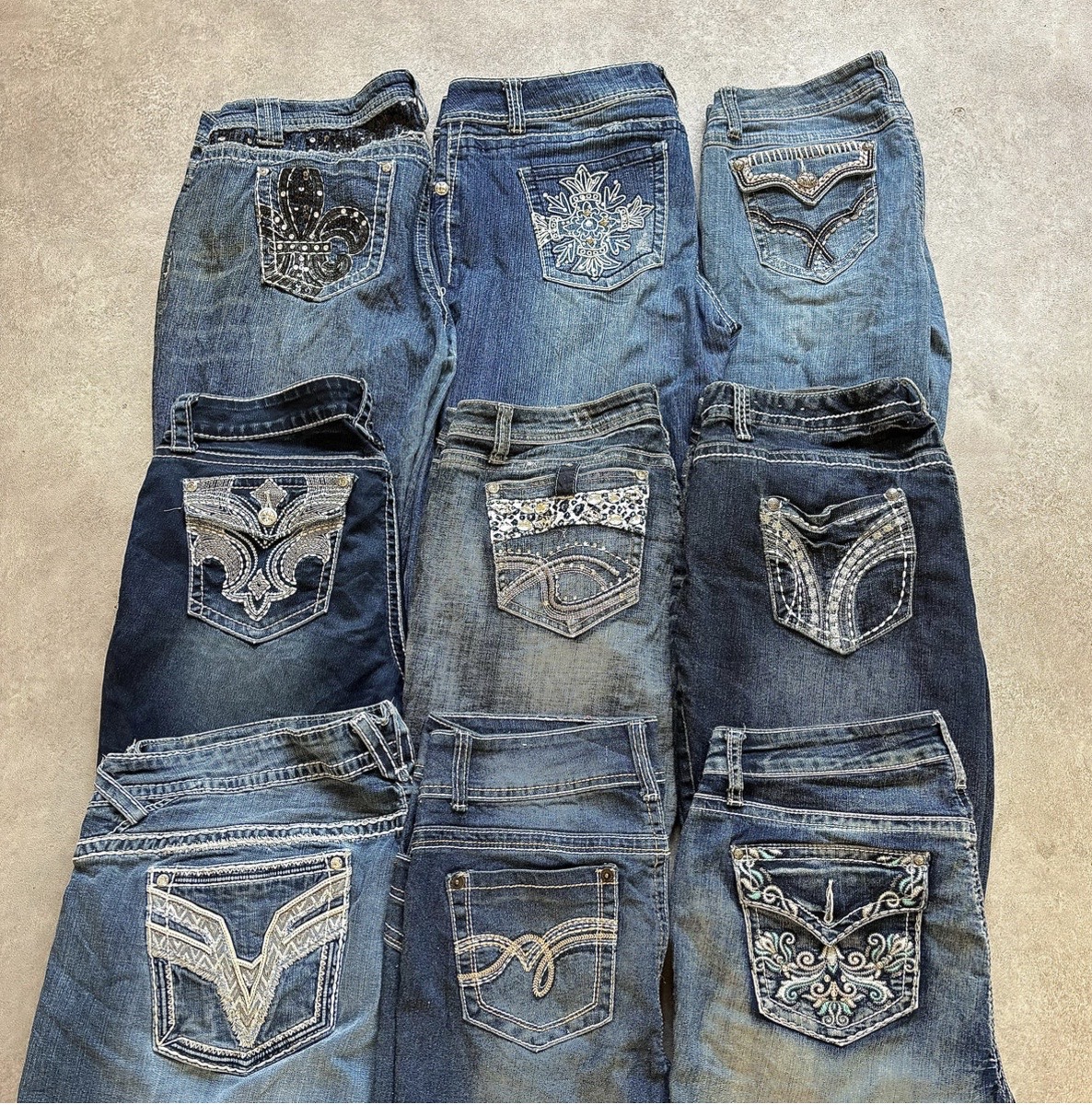 Womens Y2K Hip-Hop Jeans