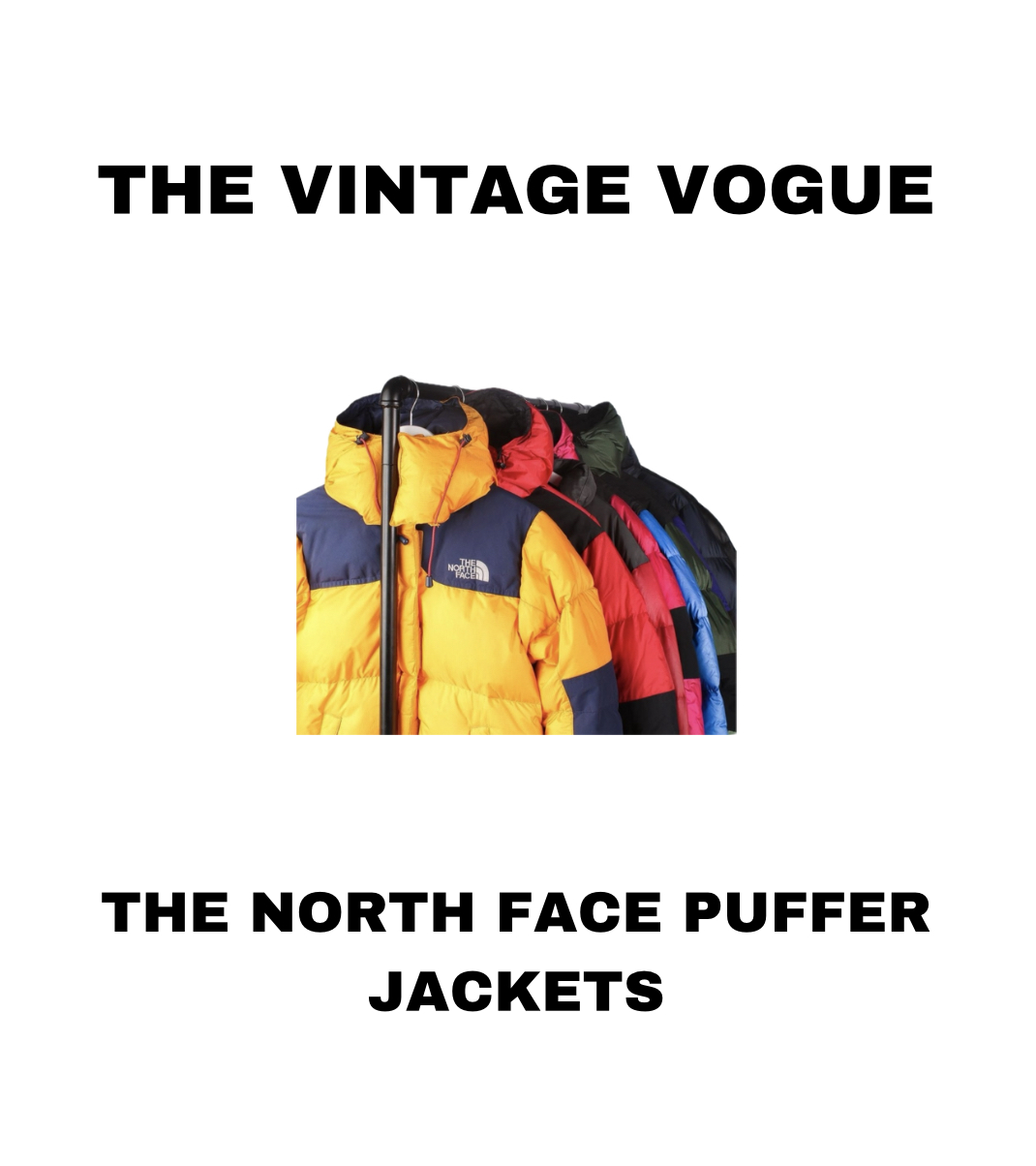 Branded The North Face Puffer Jackets - 20 Pieces