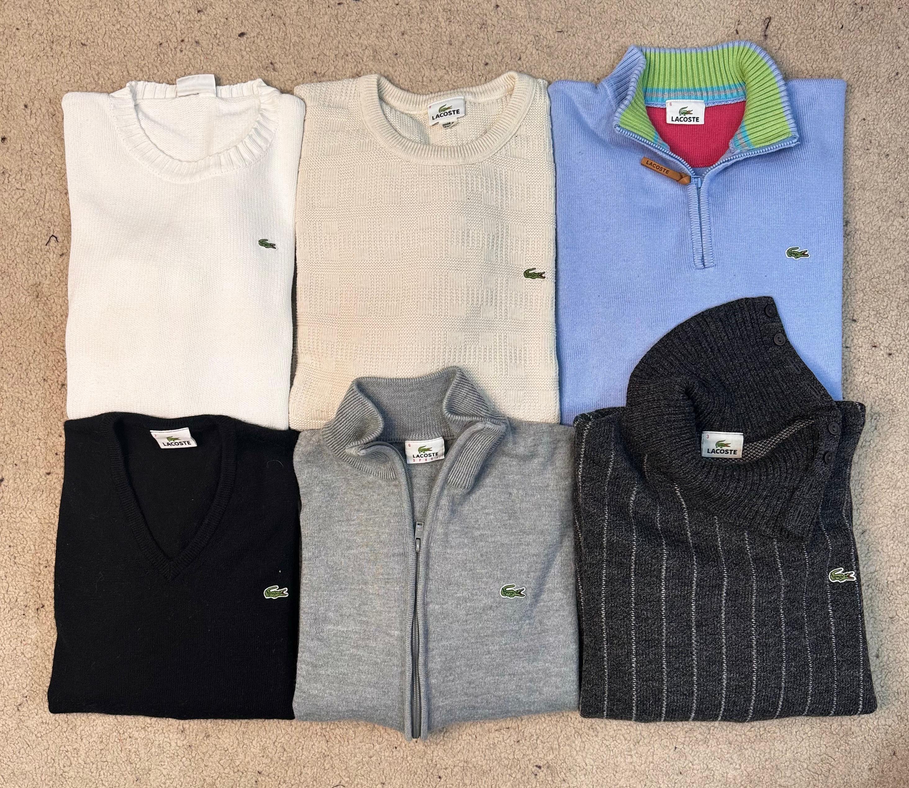 #VV289 Lacoste Mix-Pullover 50 Stück