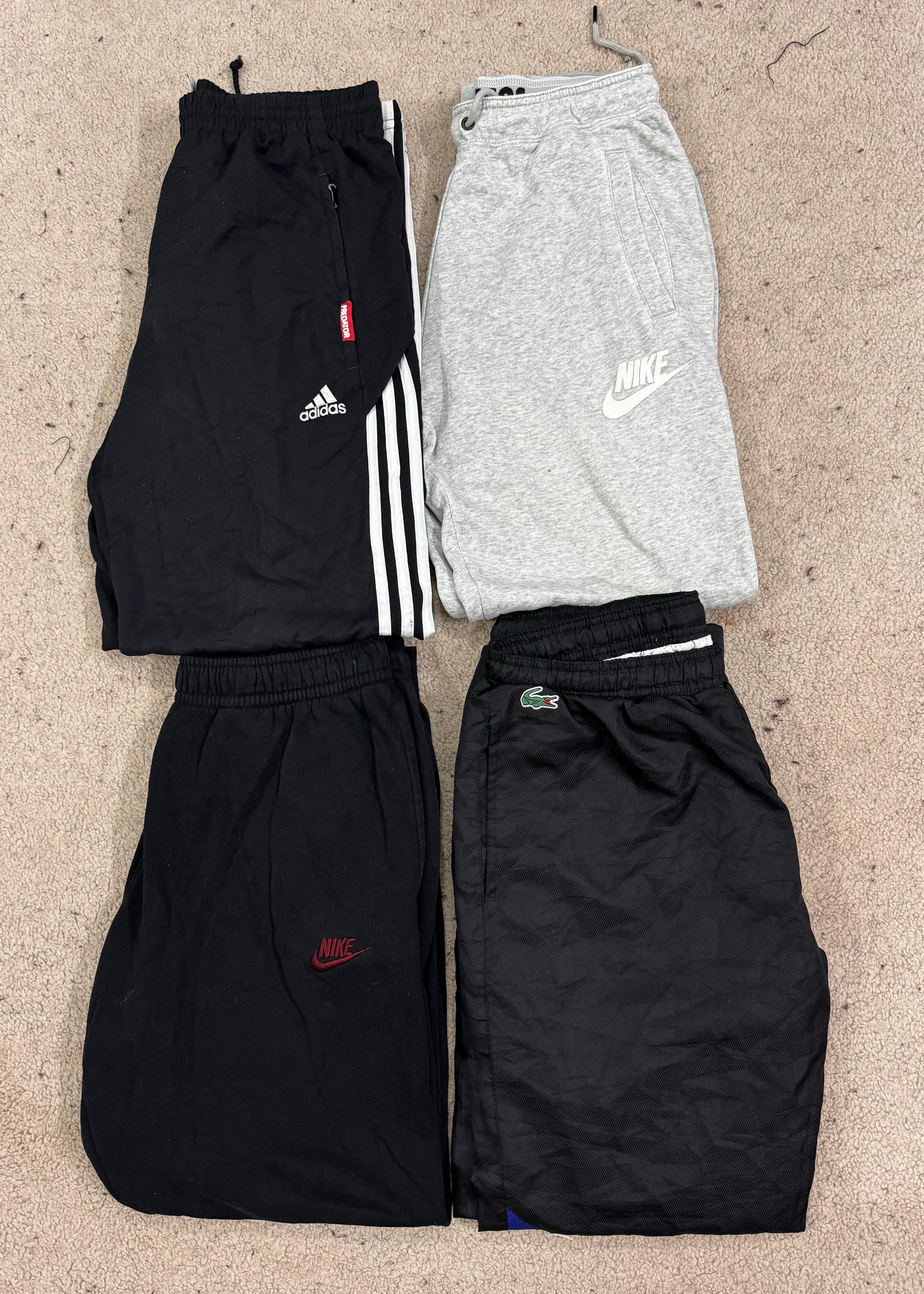 #VV292 Nike/Adidas/Lacoste Track Pants 20 PCs