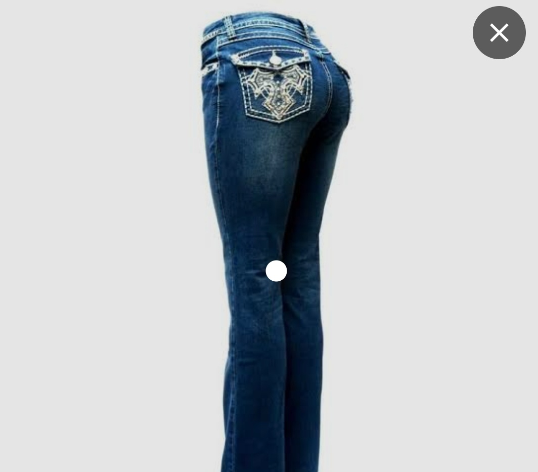 y2k Strass-Jeans
