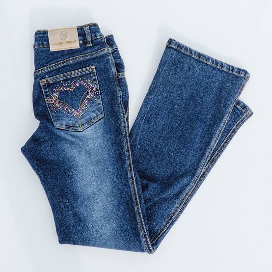 y2k Strass-Jeans