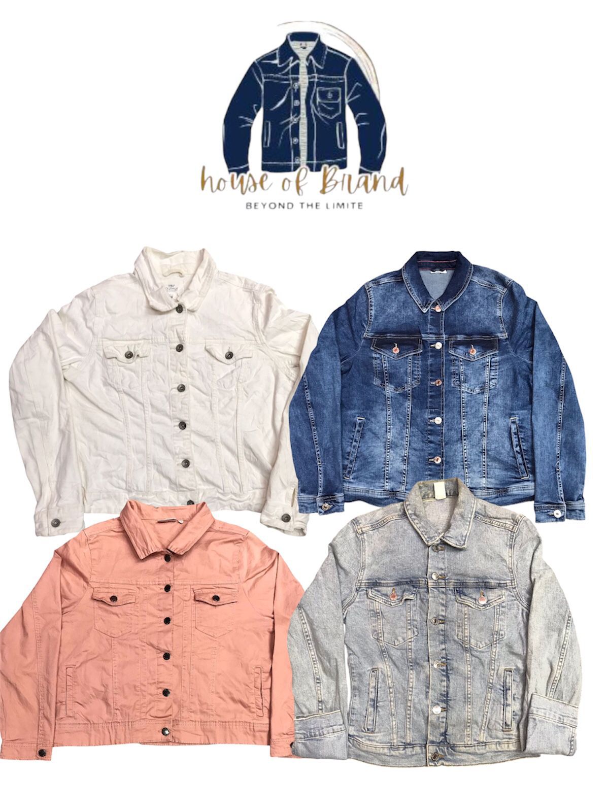 DENIM JACKETS 25 PIECES