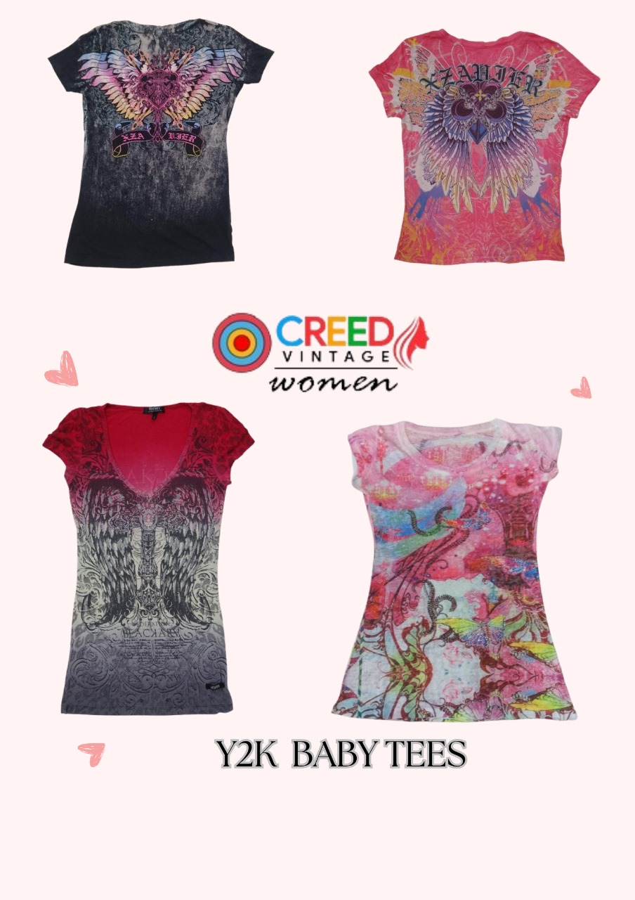 CR2877 Y2K Baby T-Shirts - 20 Stück