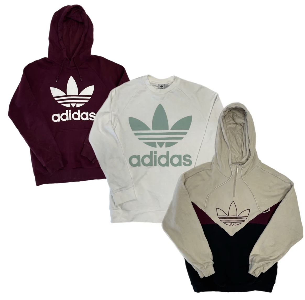 100X SWEATSHIRTS/HOODIES ADIDAS (CM1) EN PRÉCOMMANDE