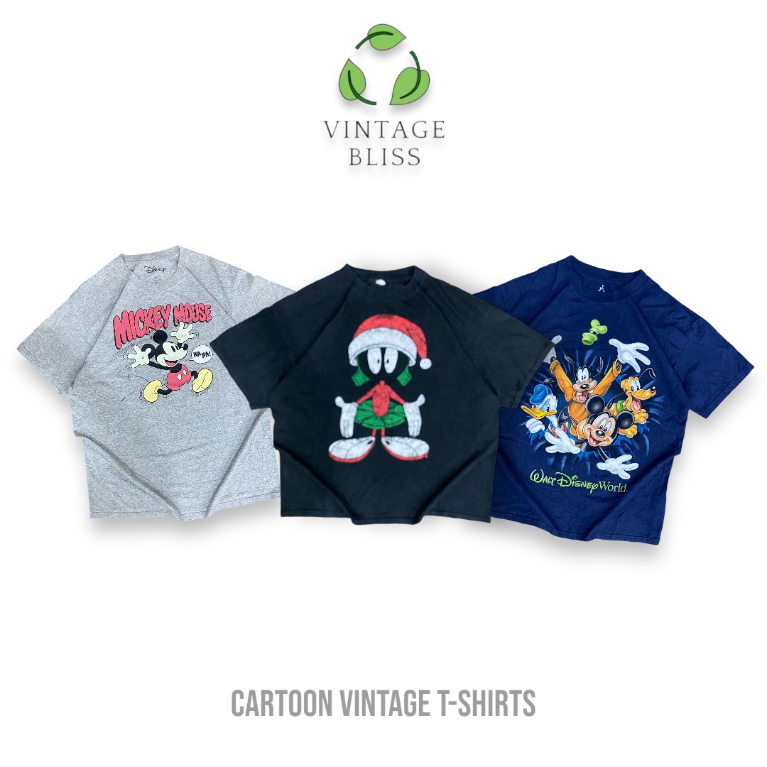 T-shirts vintage en cartoon
