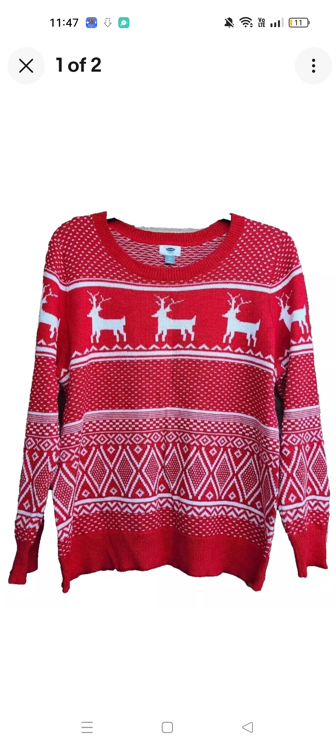 Weihnachtspullover