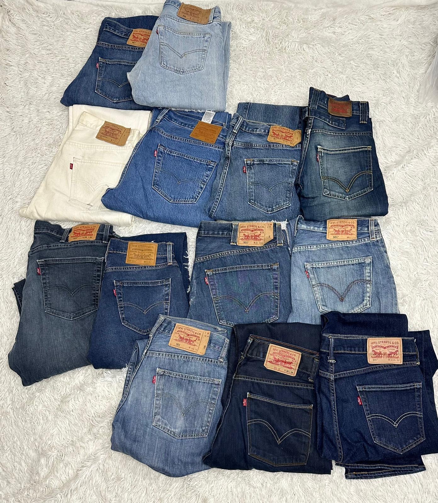 Levi’s Jeans 501, 511 (11 Pcs)