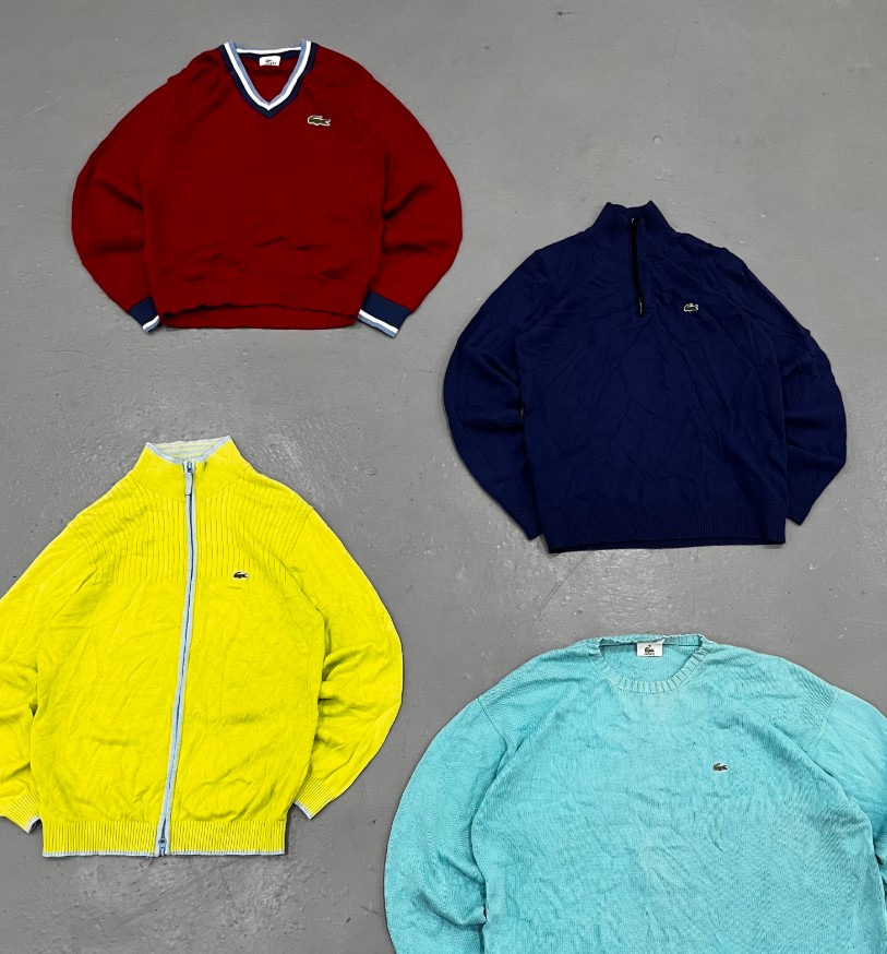 Pulls et Gilets Lacoste - 10 Pcs