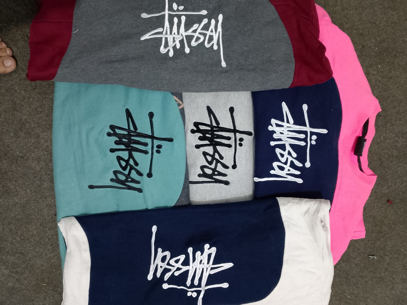 Rework style stussy sweatshirts 20 pcs