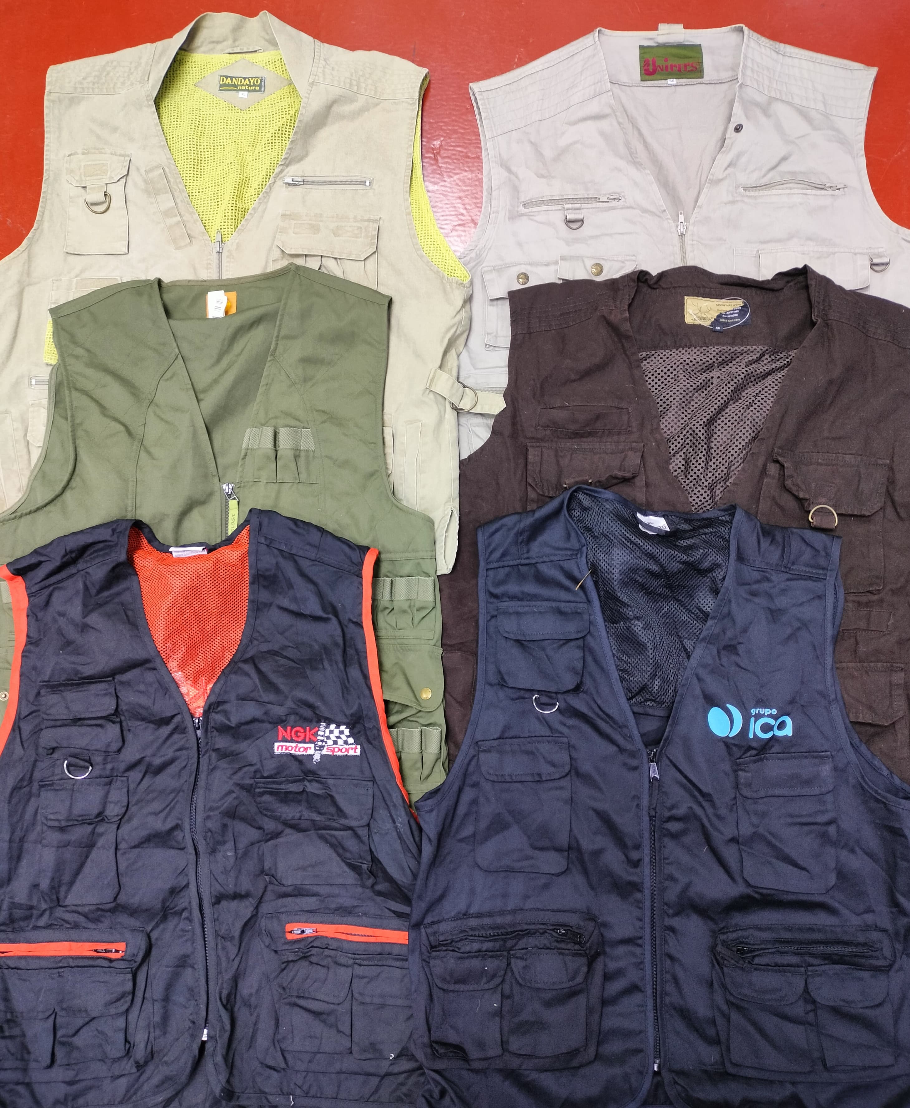 Fisher vest jackets