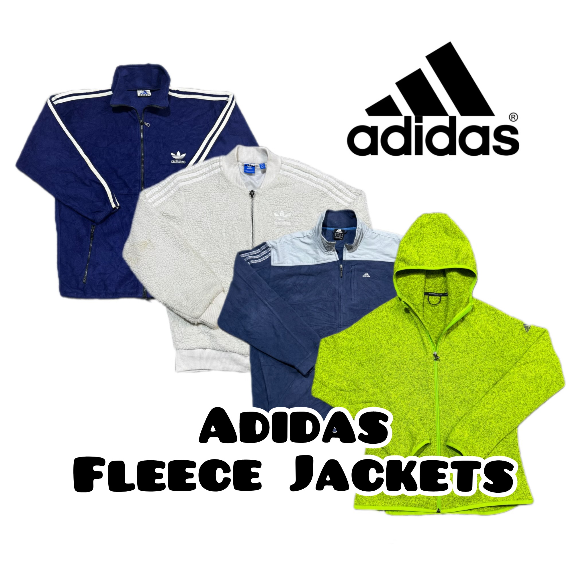 Adidas Fleece Jackets