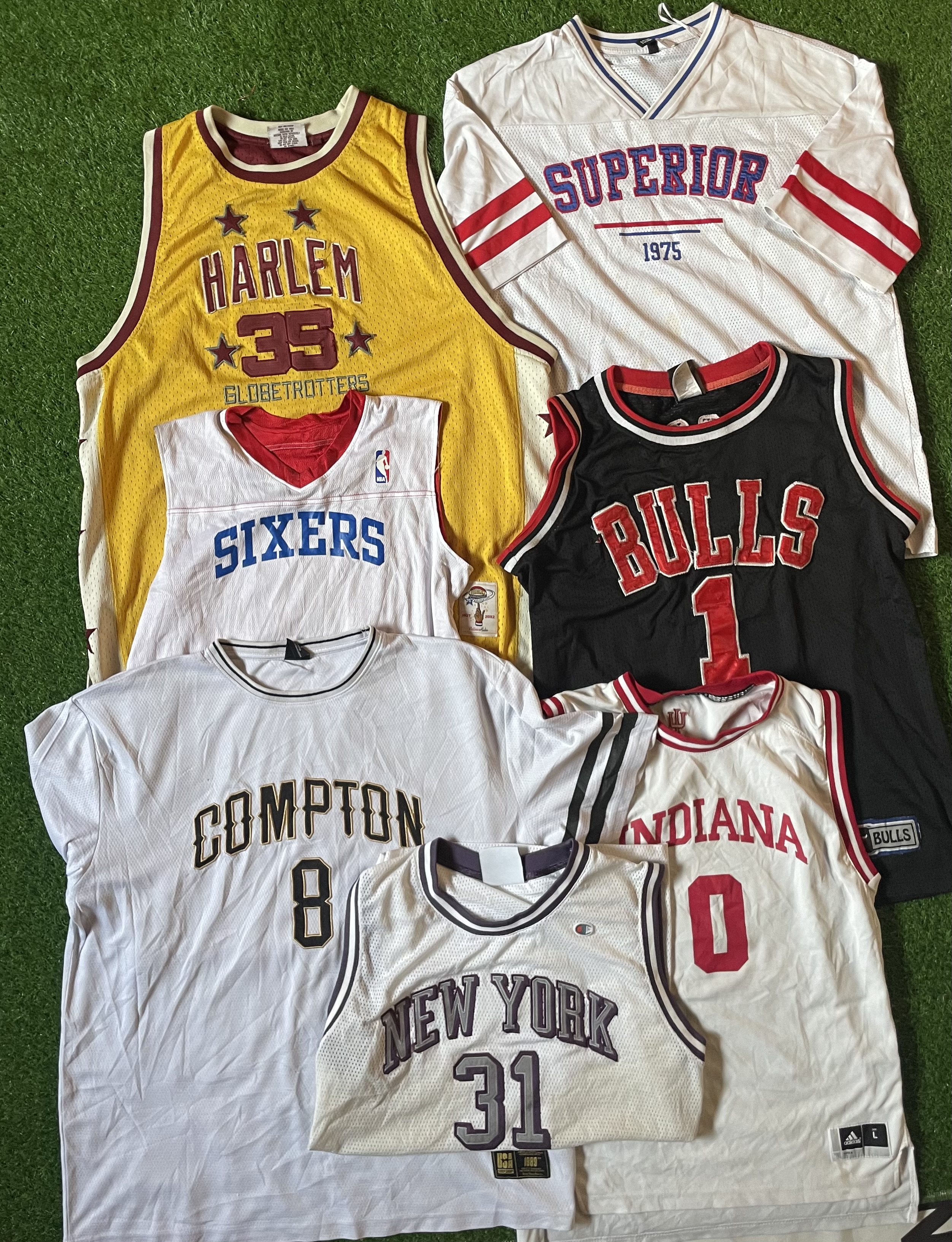 Basketball authentic T-shirts 26 pcs