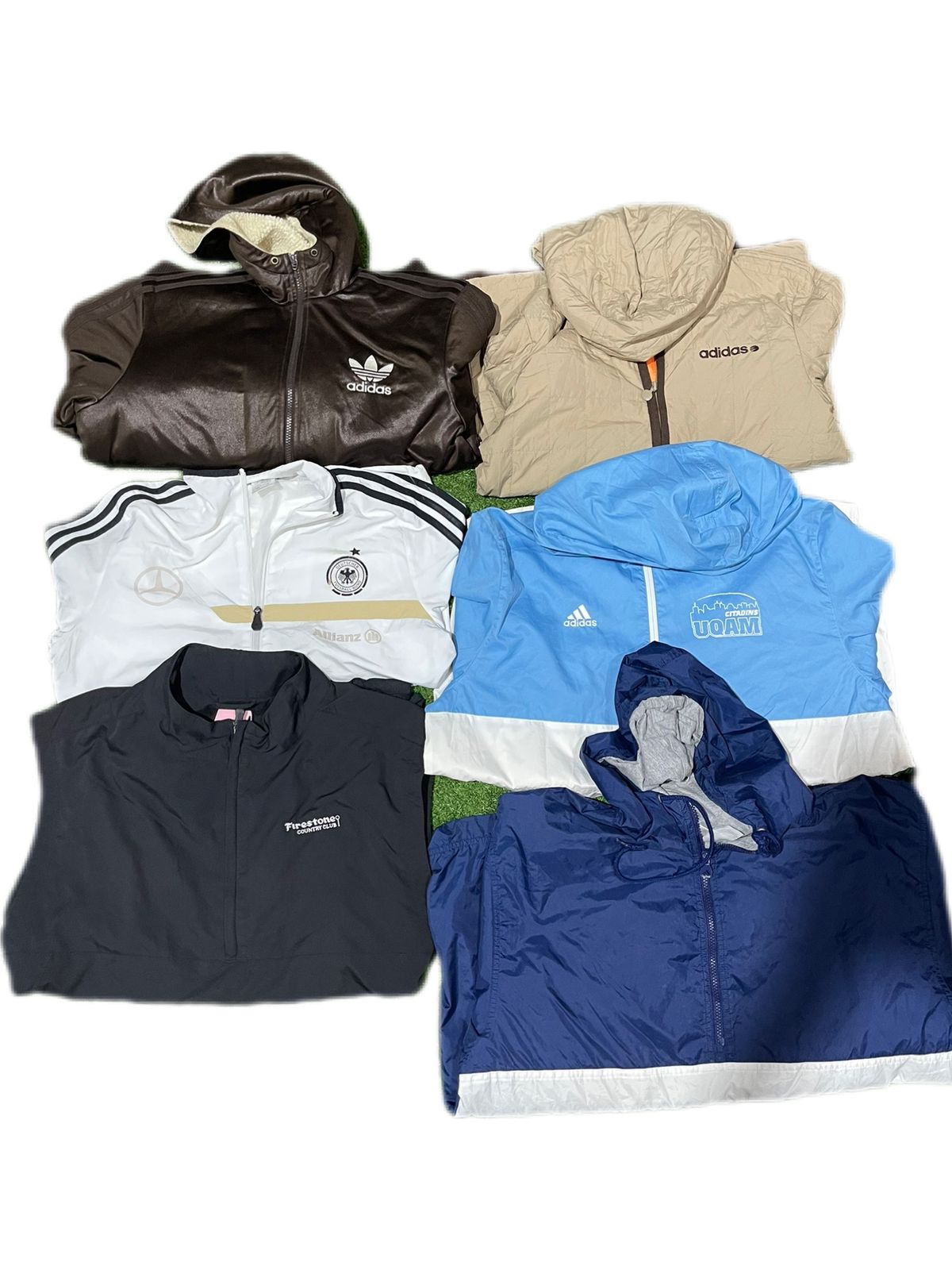 Adidas Parachute Jackets 8 Pcs