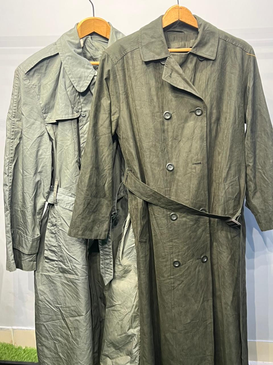 Green army trench coats (FF181)