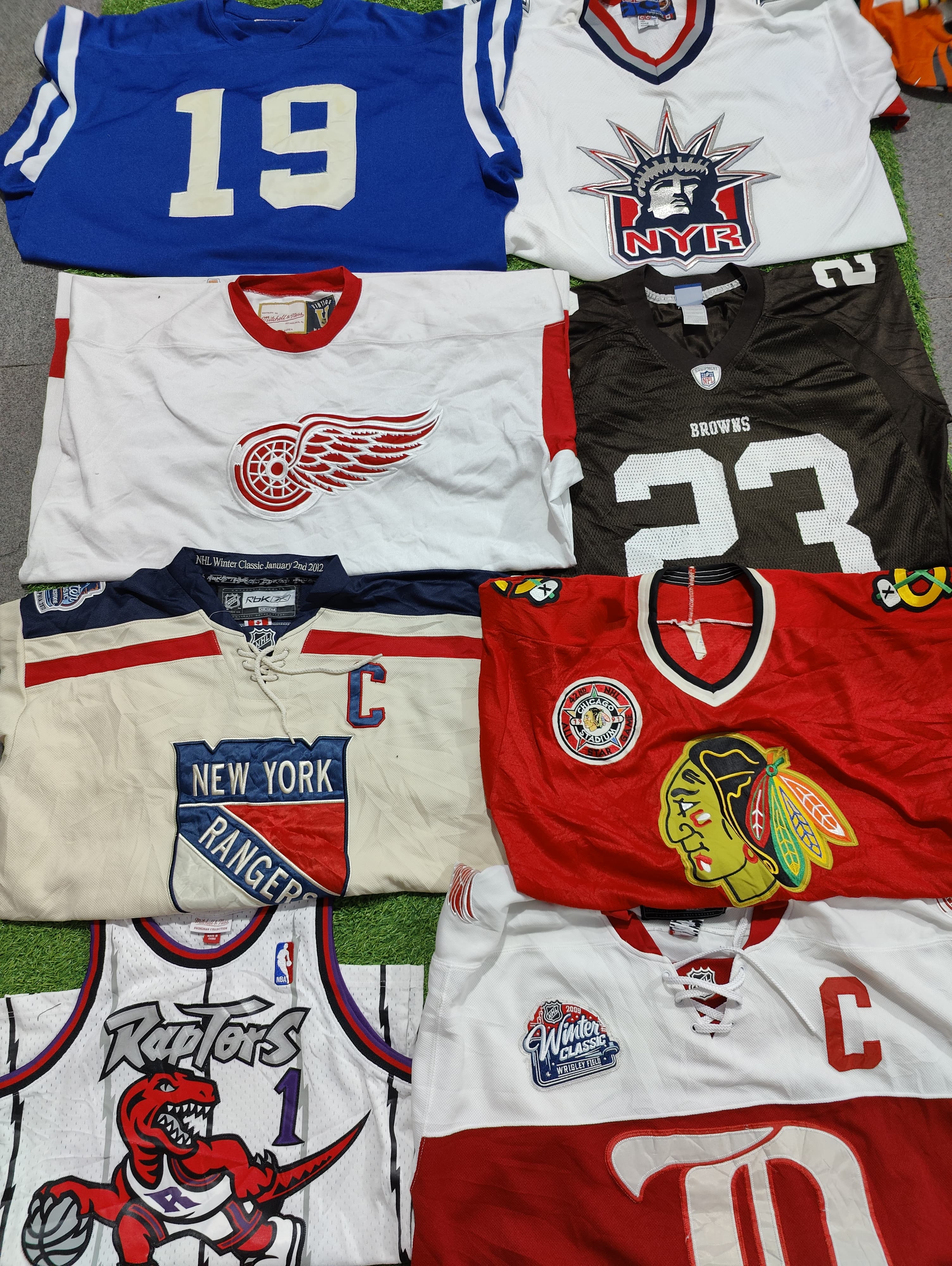 NFL NHL NBA MLB  Sport Jersey's 50 pcs