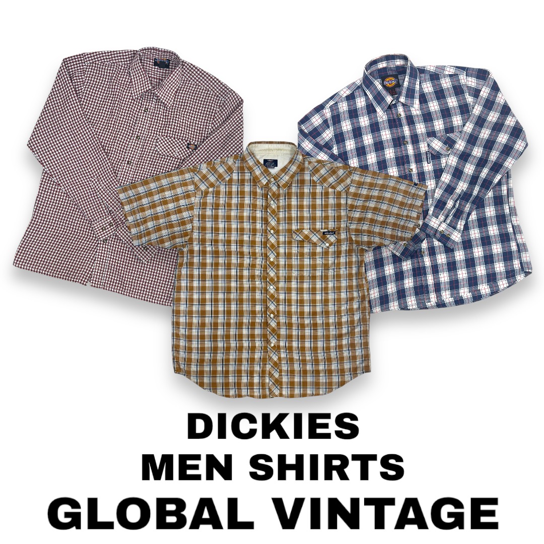 Dickies Men Button Down Shirts - 10 Pieces ( GV-109 )