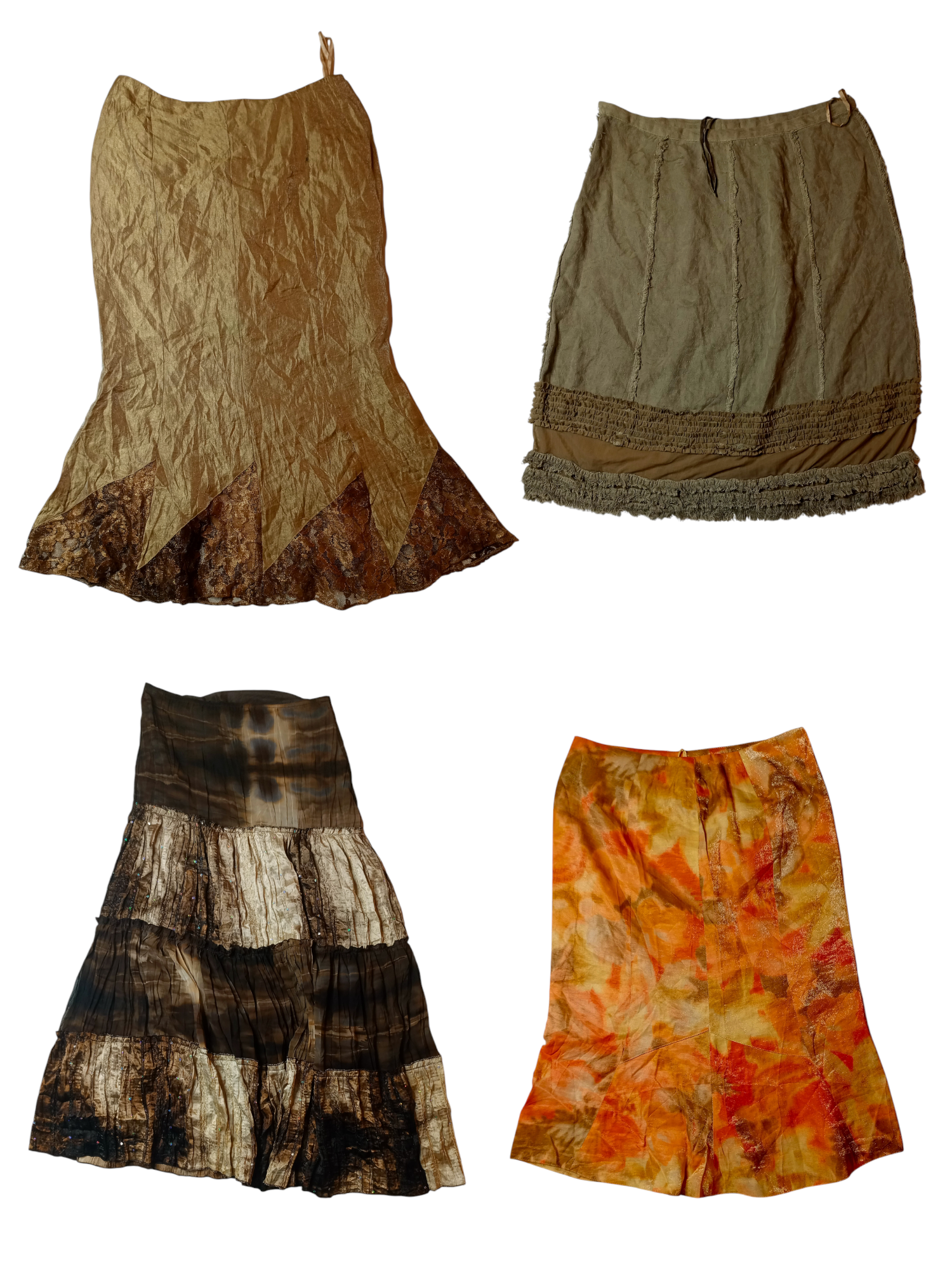 Y2k Boho Maxi Skirts (Ts-156)