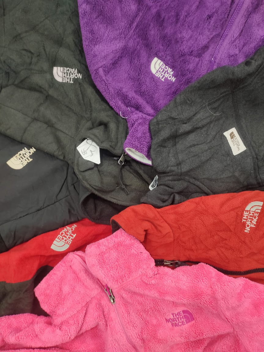 Les vestes en polaire The North Face.