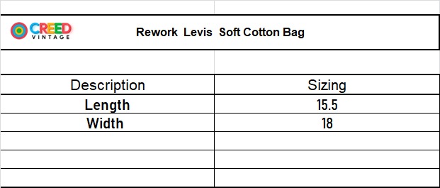 Borse in cotone morbido Levi's riciclate