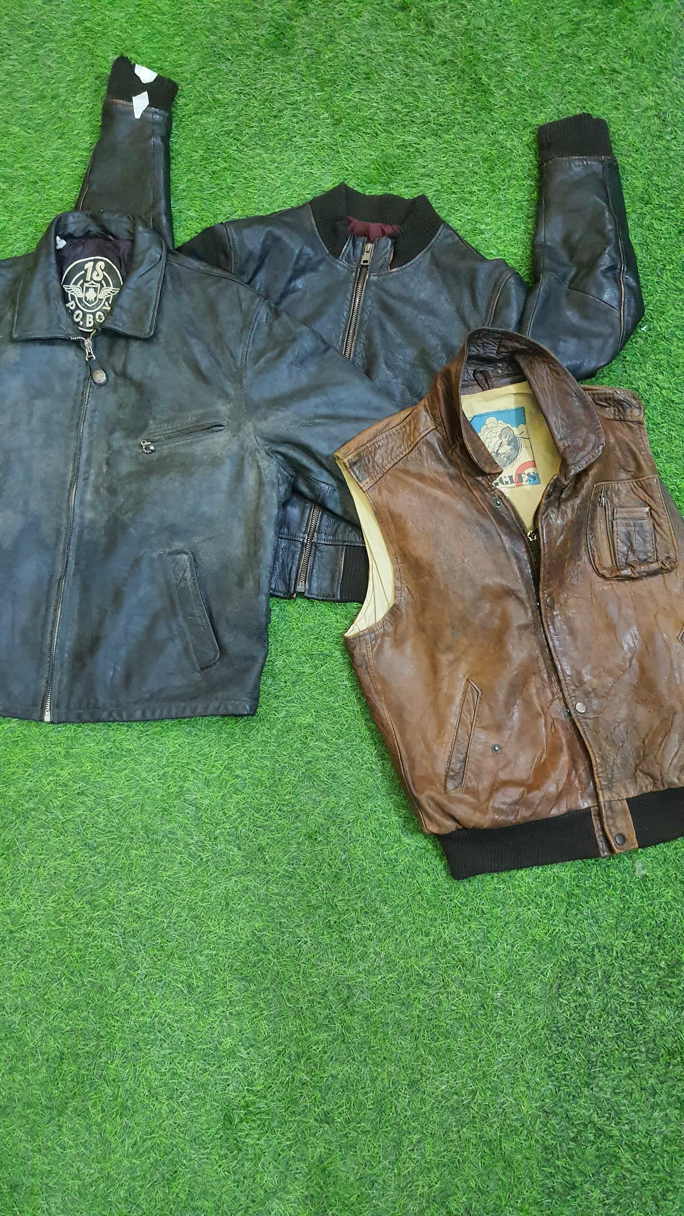 Unbranded Leather Jackets 5 Pieces