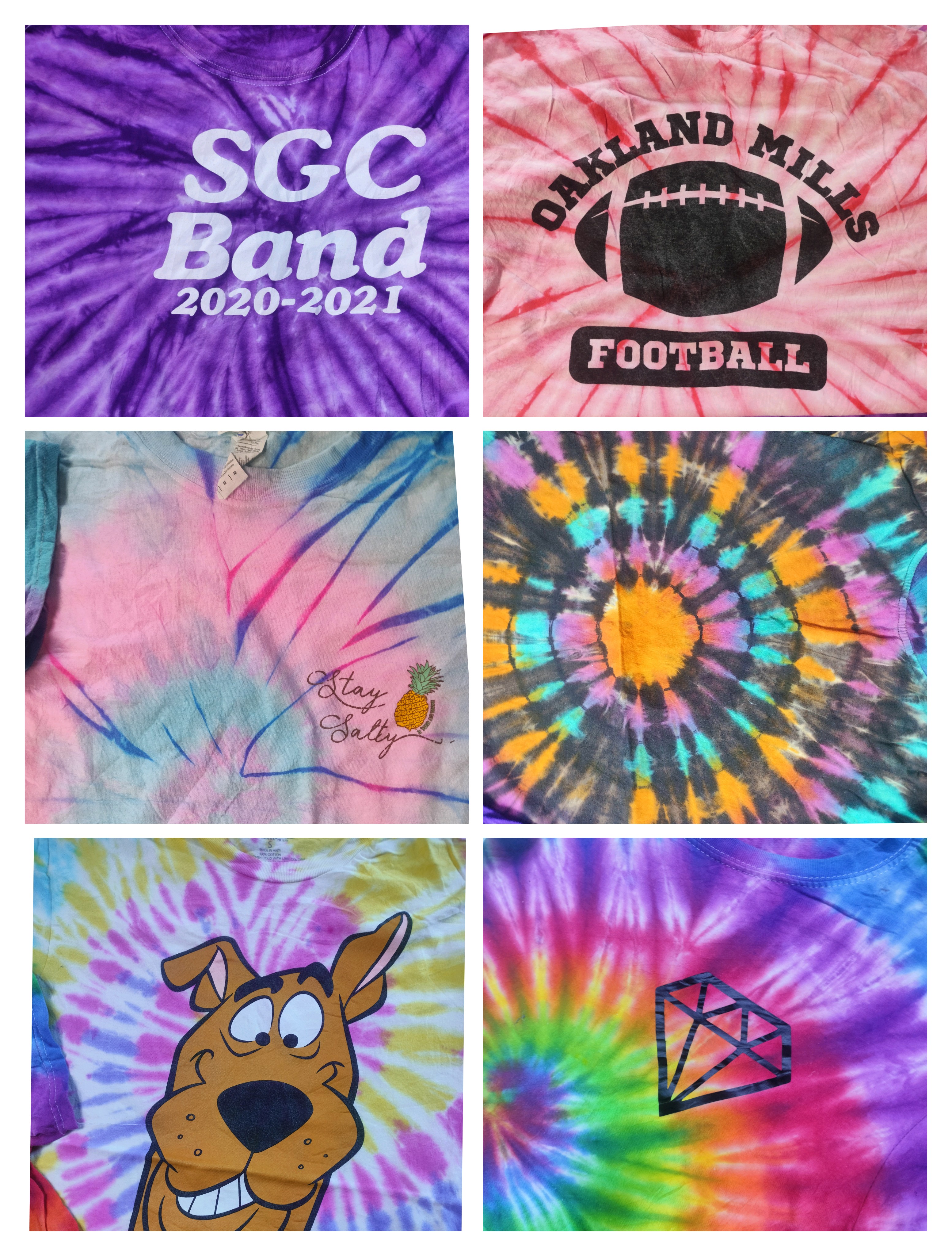 Tye Die T-Shirts