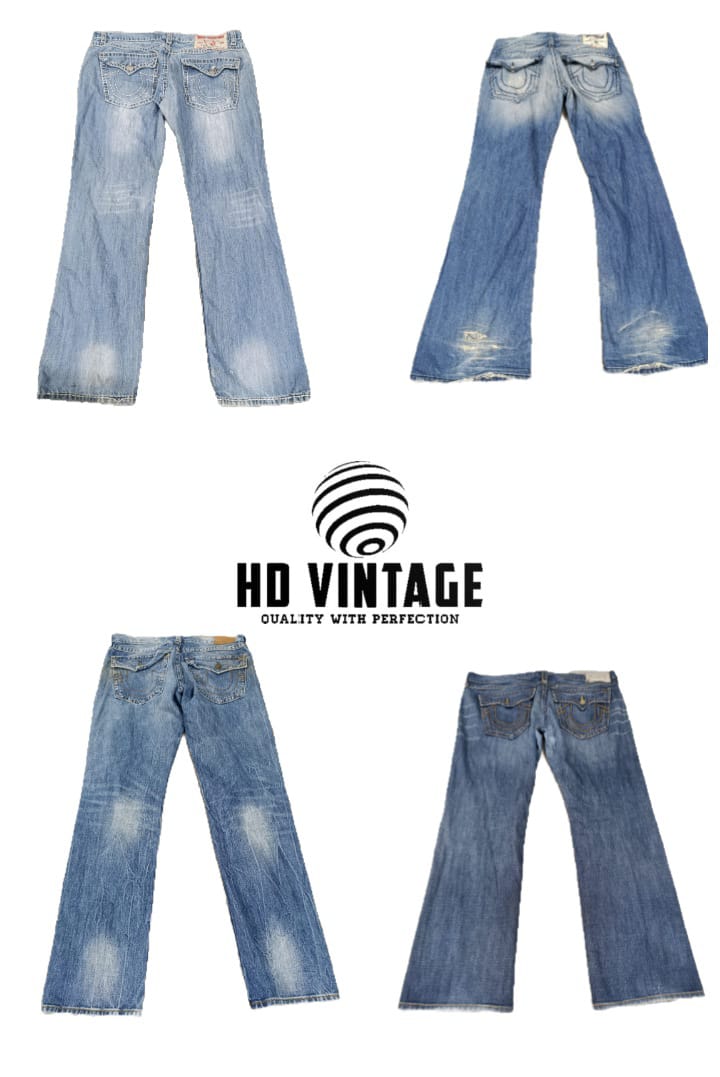 Jeans True Religion HD525 pour hommes - 10 pièces