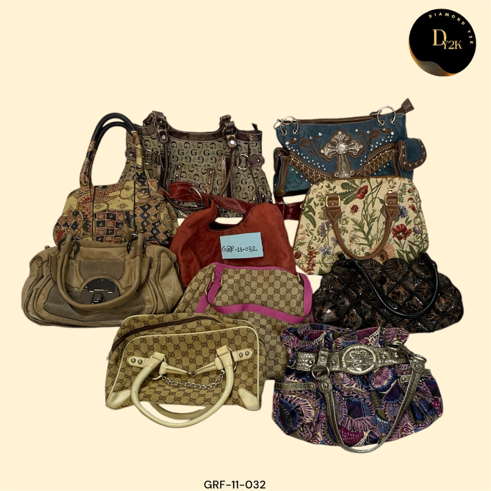 Y2K Shoulder & Tote Bags - Trendy & Timeless GRF-11-032)