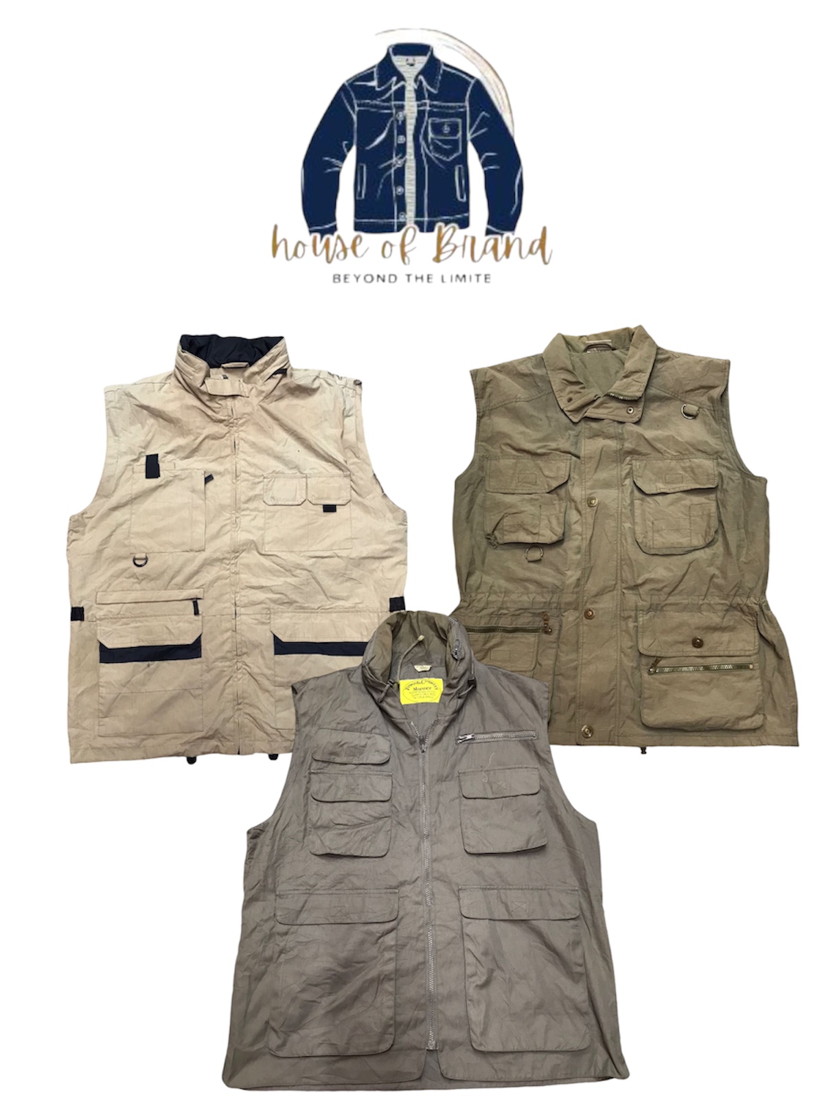 Fisherman vest jackets