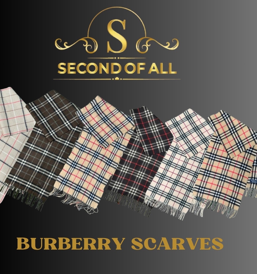 Burberry scarfs 100% Authentic