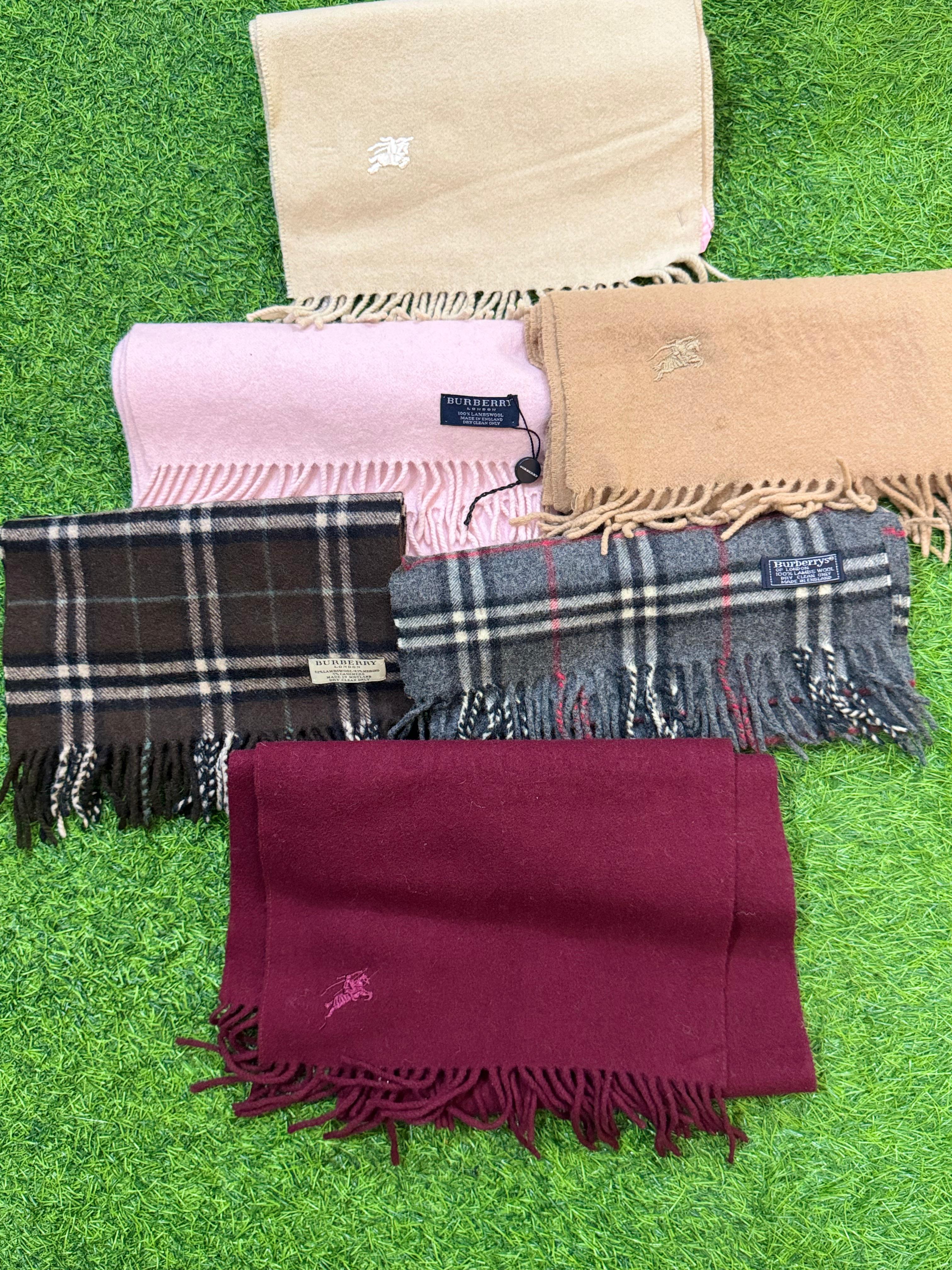 Authentic Burberry Scarves