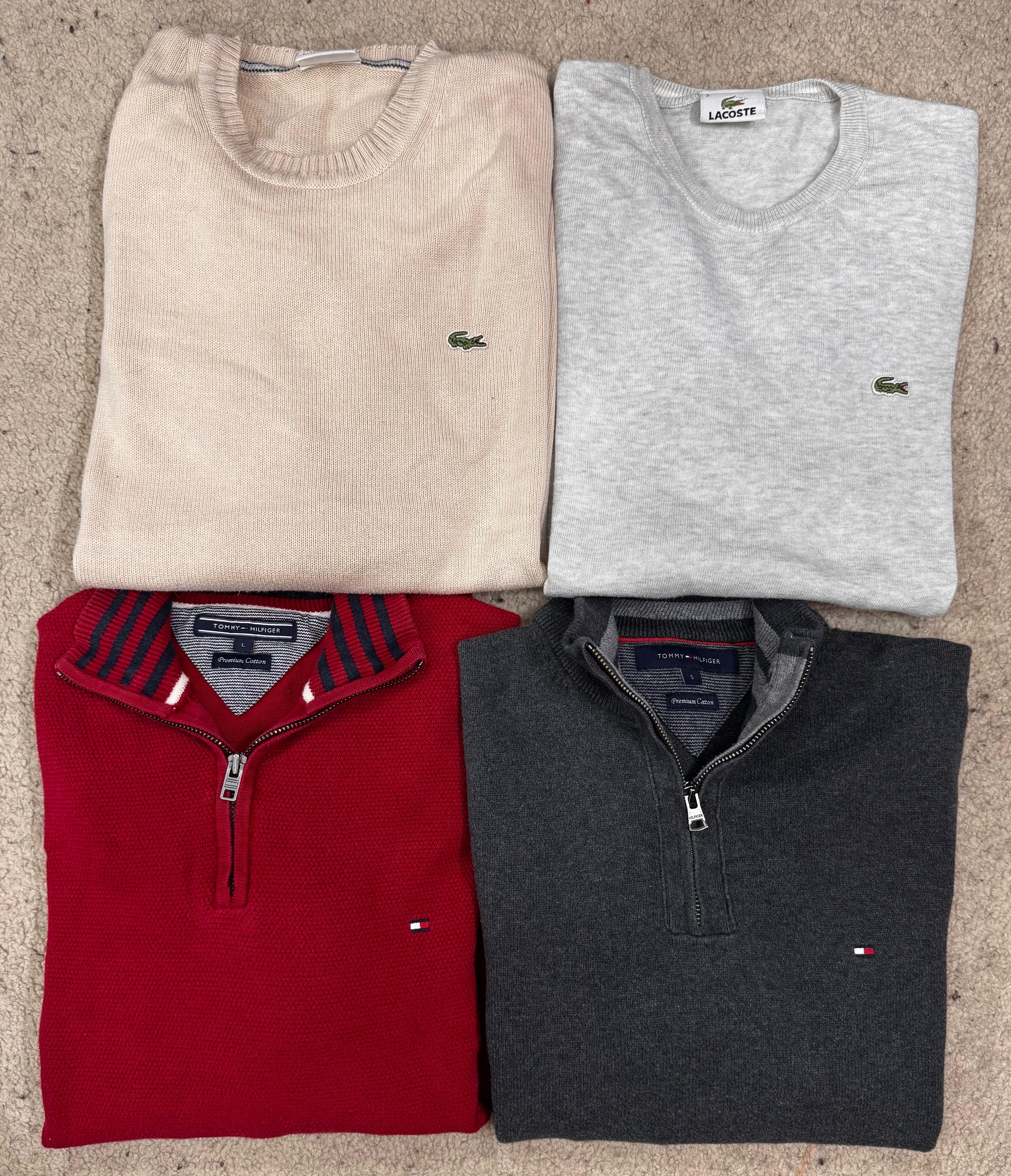 #VV378 Sweaters Lacoste/Tommy 15 PC