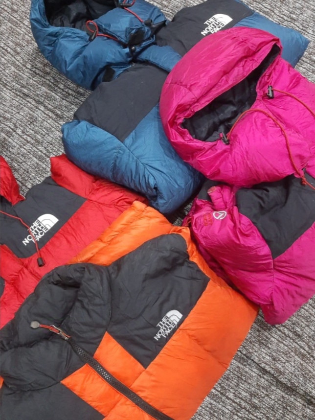 Les vestes The North Face