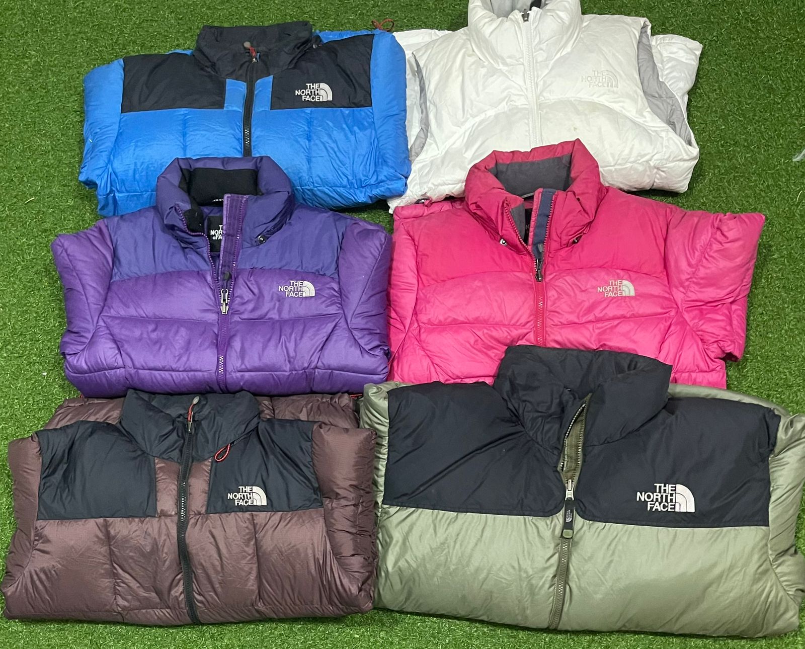 TNF nuptse 700 jackets 20 pcs