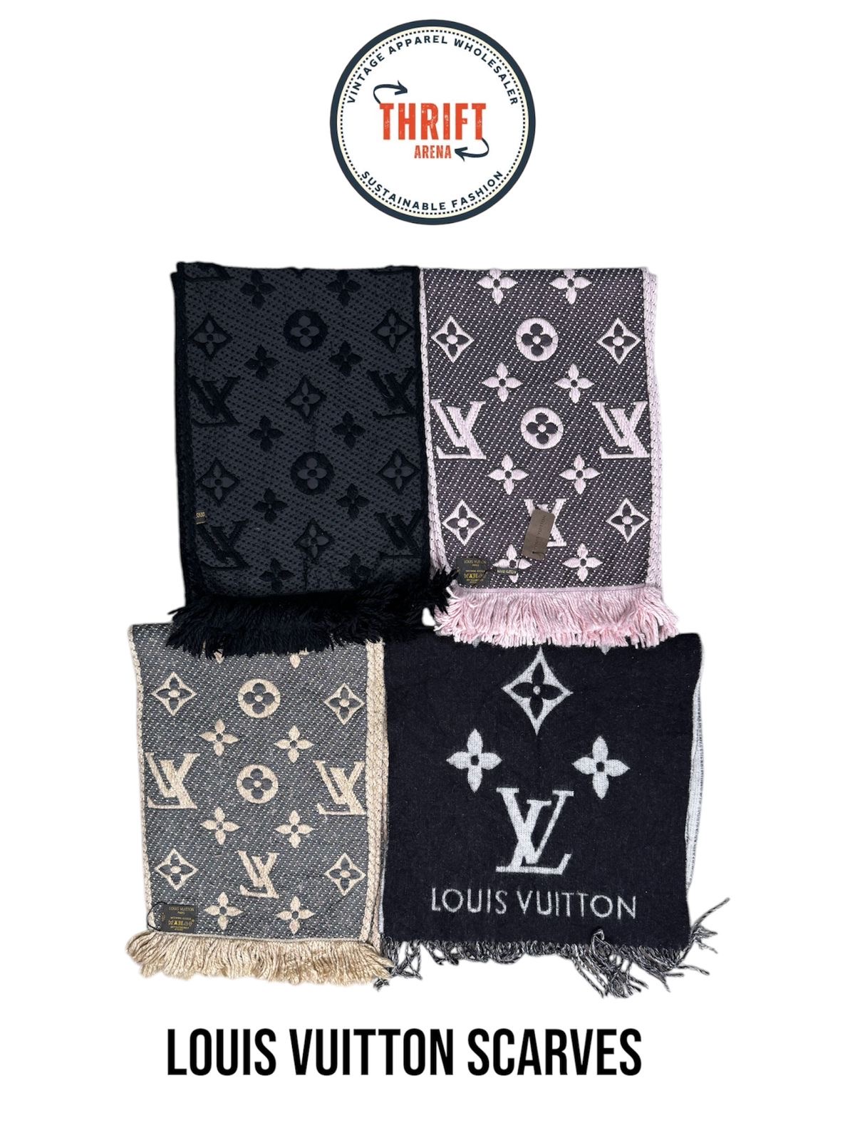 #VV405 Écharpes Louis Vuitton 20 pcs