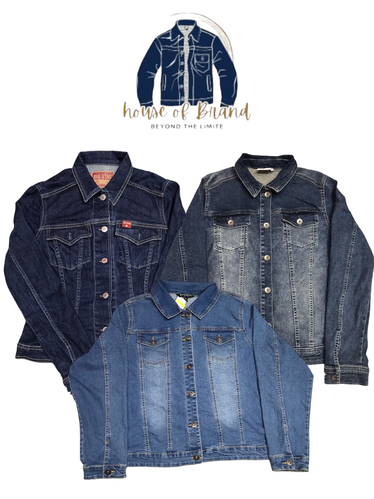 Y2k denim jackets