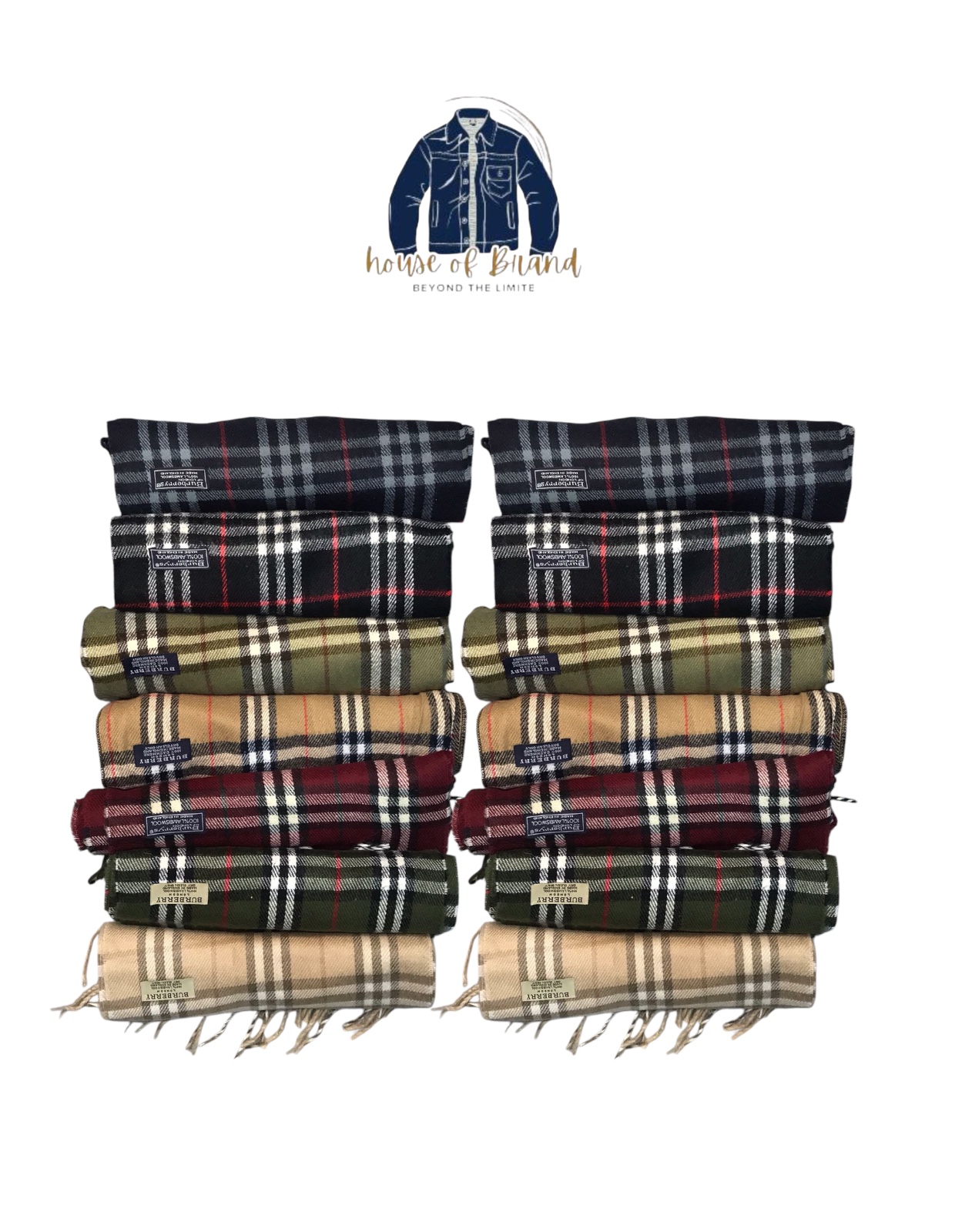 Y2k Burberry scarves