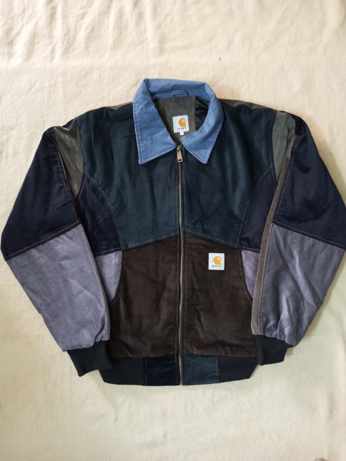 Veste en velours côtelé Carhartt Rework Style 20 pièces