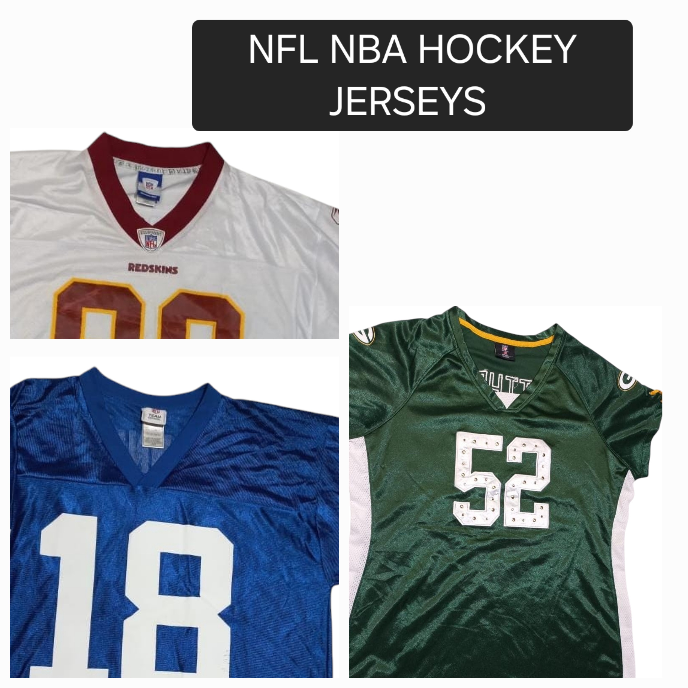 NFL NBA NHL JERSEYS