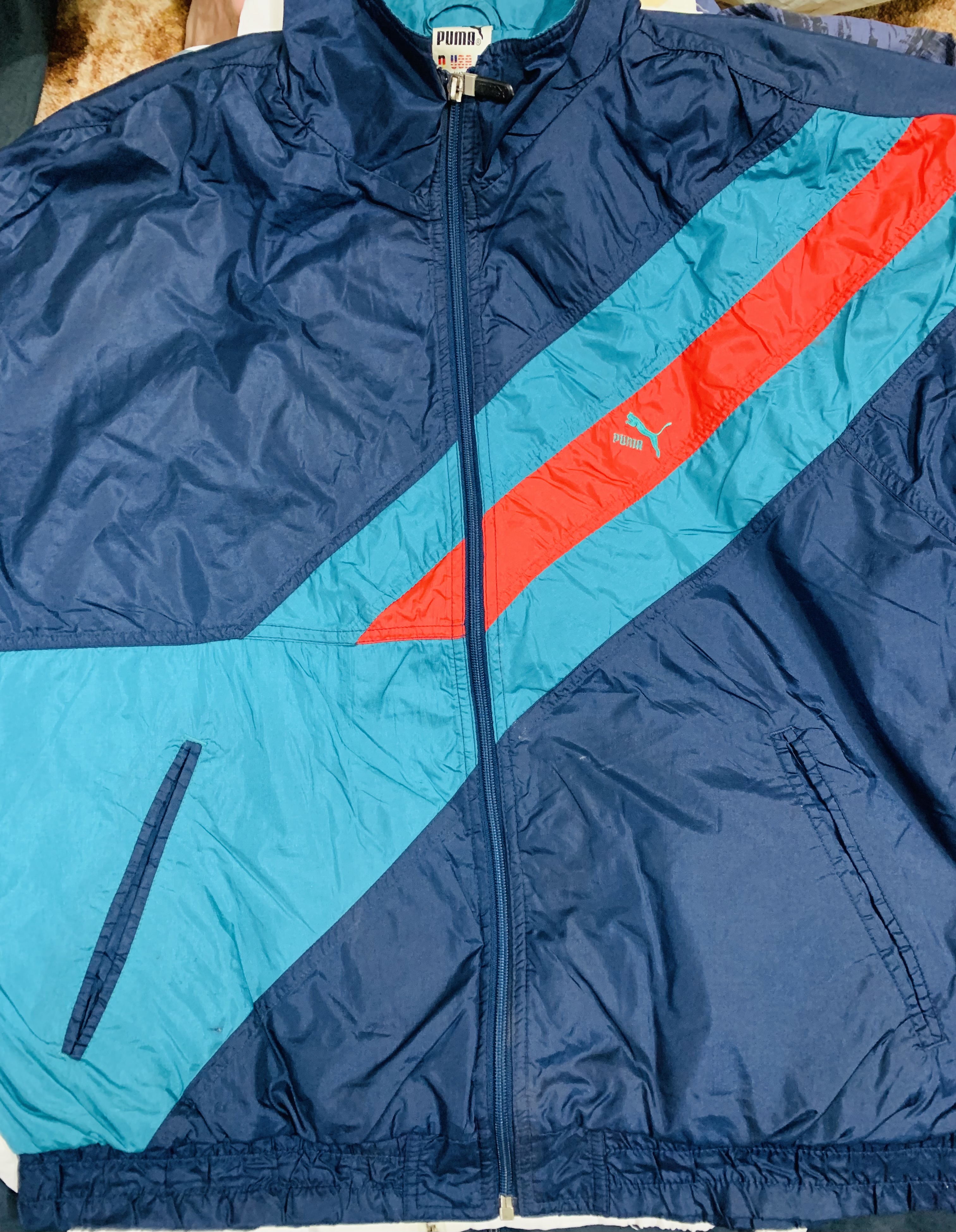 90s branded jacket