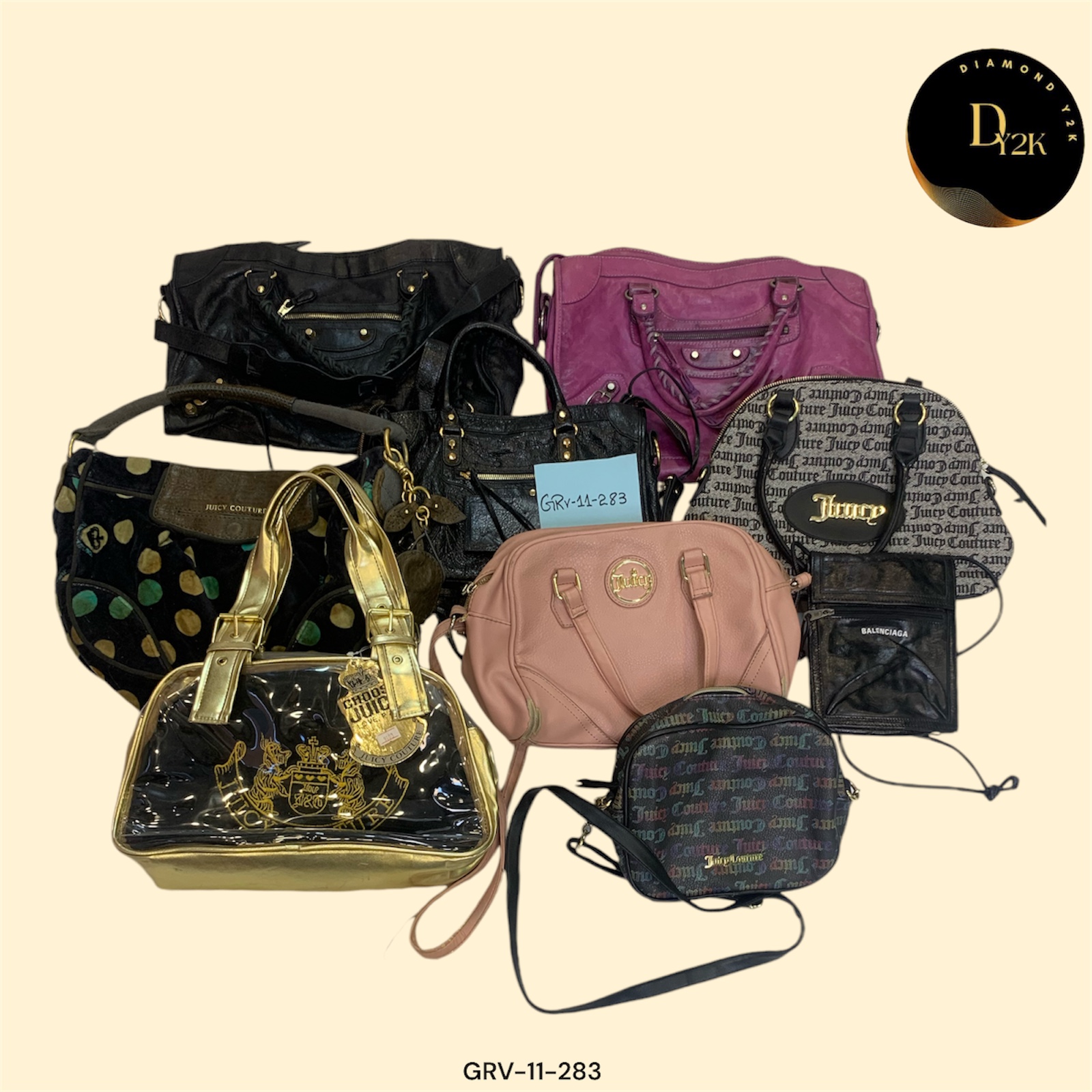 Icone di Lusso: Borse Balenciaga & Juicy Couture (GRV-11-283)